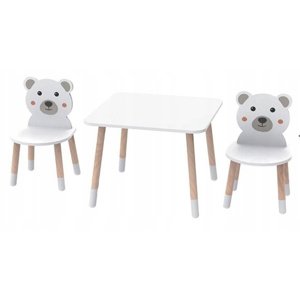 bHome stůl s židlemi Medvídek