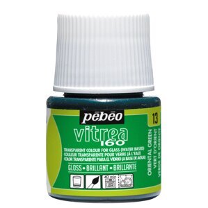 Pébéo Barva na sklo Vitrea 160 lesklá 45 ml - zelená orientální 13